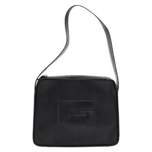 Gucci Patent Leather Shoulder Bag Black